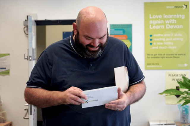 Learn Devon's adult learners celebrate GCSE results
