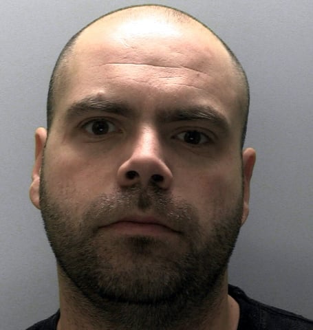 JAILED: Patrick Grady has been jailed for his part in a robbery.
Picture: Police 
(4-9-23)
A SHOP assistant who was smashed over the head with a claw hammer during a robbery was saved from serious injury by his long dreadlocked hair.
Masked intruder Patrick Grady repeatedly hit victim Rafal Secham with the hammer but the full force of the blows was cushioned by the hair which the cashier wore in a four inch thick bun.