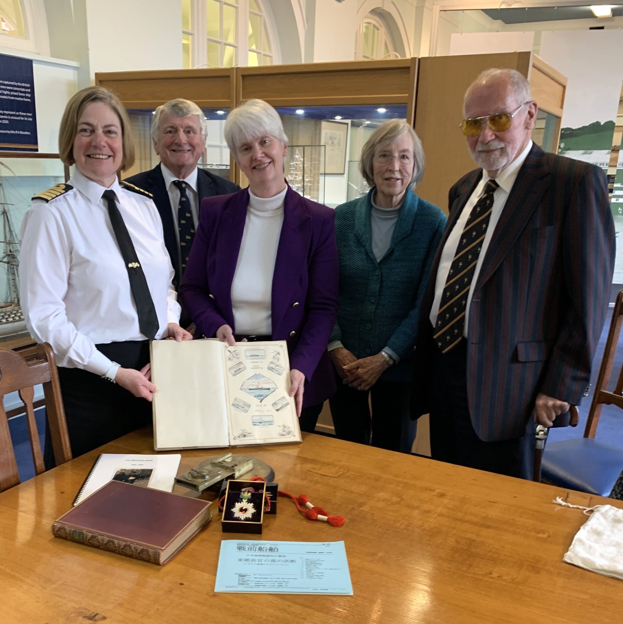 Donation of memorabilia