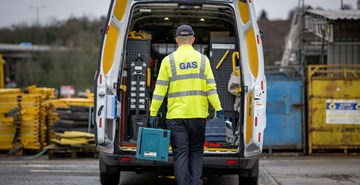 A Wales & West gas van
