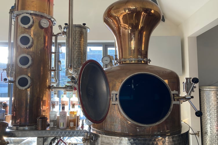 Salcombe Gin still