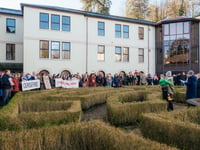 Parents protest governments stance on Isreal Gaza conflict