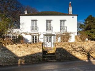 "Iconic" Georgian house for sale includes a "secret" walled garden 