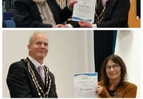 Councillors presented with certificates