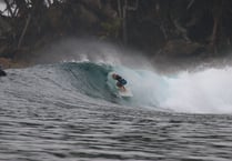 Ben set to surf in El Salvador