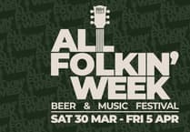 Beer and music is on “All Folkin’ Week”
