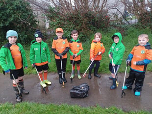 Ivybridge Under 8 footballers raise funds