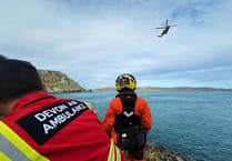 Fisherman winched to safety by helecopter