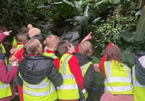 Students visit the Eden Project