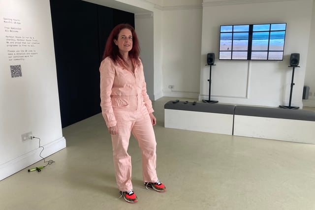 A meeting with Harbour House Director Amy Dickson