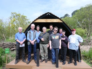 Volunteers help restore wetland reserve 