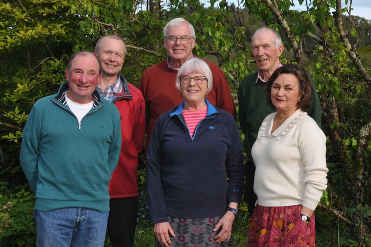 L to R: Andrew Mogford, Ian Catherall, Michael Loverock, Alison Alexander, Ed Vidler and Cheryl Loverock