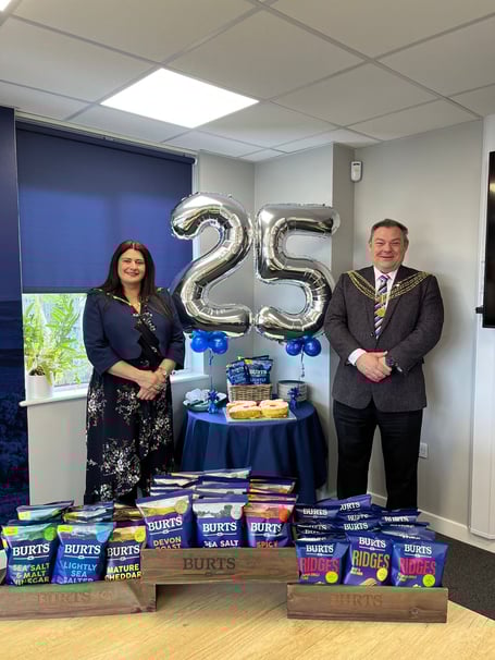 Mayor and  Mayoress of Plymouth Cllr Mark Shayer and Samantha Shayer