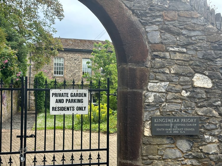 The Priory in Kingswear was originally left to South Hams District Council before being transferred to a housing association