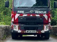 New fire appliance tackles first blaze 