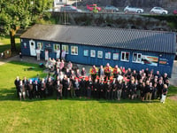 Dart RNLI take part in photo moment to mark 200th anniversary