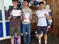 Plymstock school 'over the moon' with student's results 