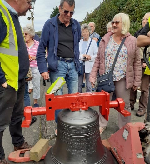 New church bells arrive in Kingswear