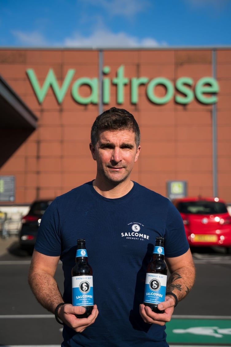 Salcombe Brewery Co's Shingle Ale now in some selected Waitrose stores