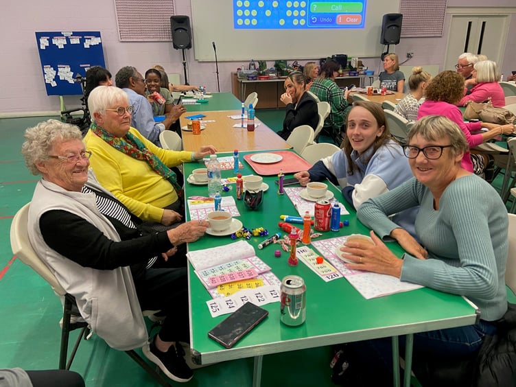 Dame Hannah's bingo night