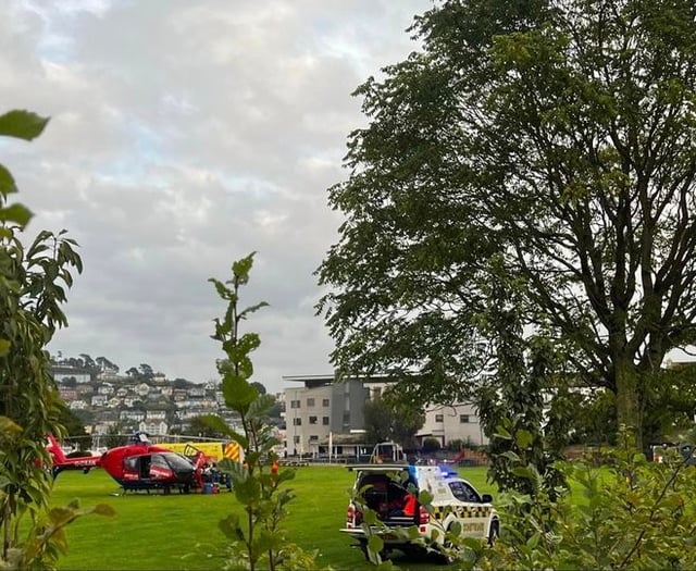 Casualty rescued in multi-agency operation