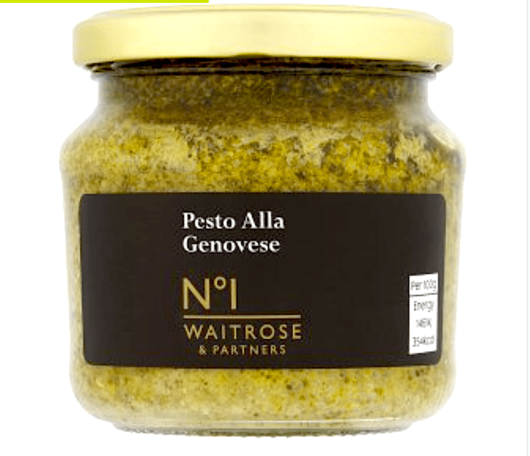 A jar similar to the batch Waitrose has recalled