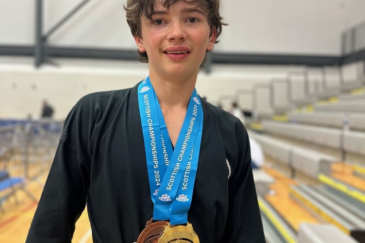 Taekwondo medallist Alex Slade