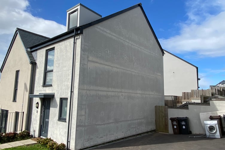 Homeowners have complained of poor rendering and paintwork