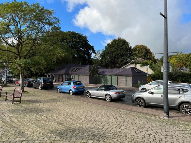 The Royal Avenue Gardens toilets in Dartmouth