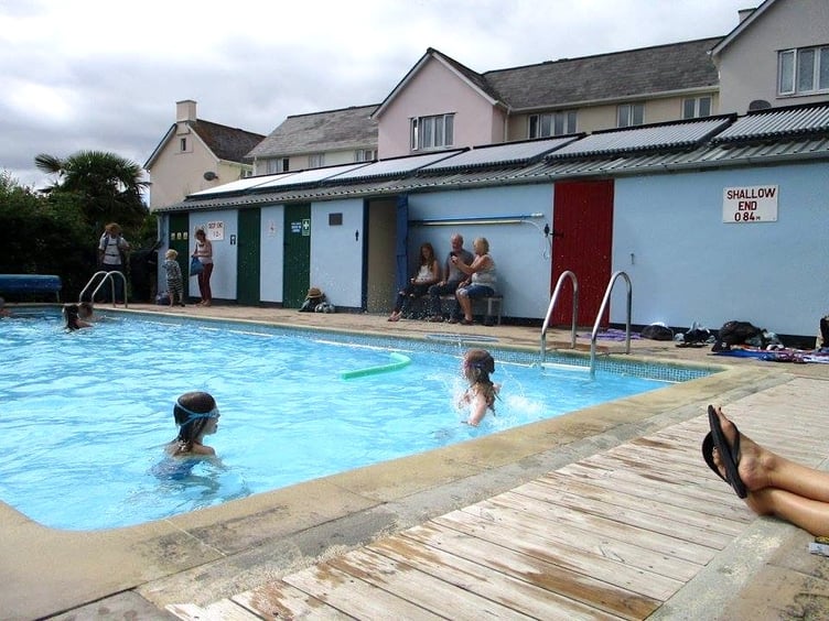 The Parish Council has been running the pool for about 10 years