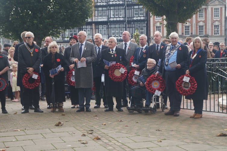 Dartmouth Rotarians, Old Dartmothians and Regatta representatives were among those to pay their respects.