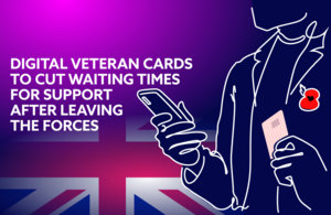 The Government announced the launch of the digital card ahead of Remembrance Day