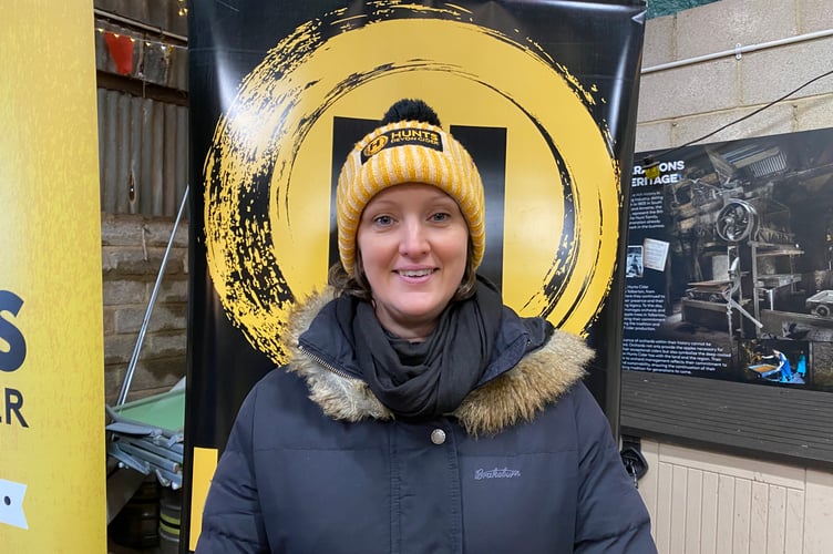 Hunts Cider director Annette Hunt: "We like to keep with our traditional Devon roots"