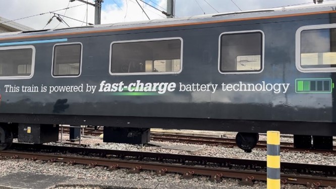 GWR's new electric train