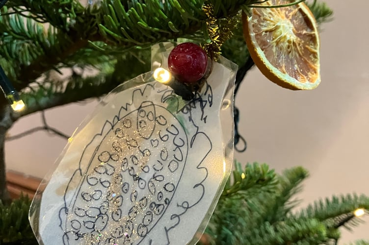 A festive decoration