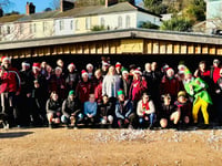 Dart Gig Club in the festive spirit