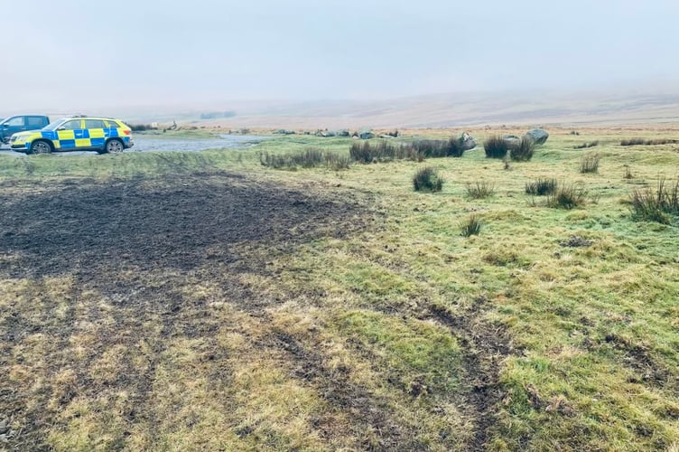 Damage to Dartmoor by off-road scramble bikes