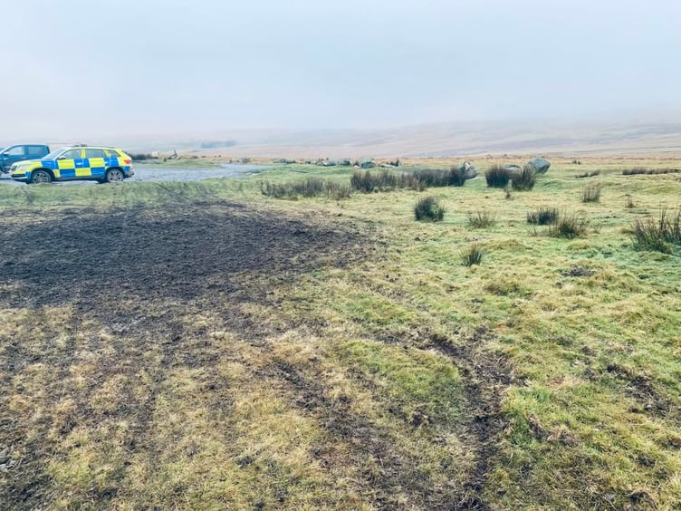 Damage to Dartmoor by off-road scramble bikes