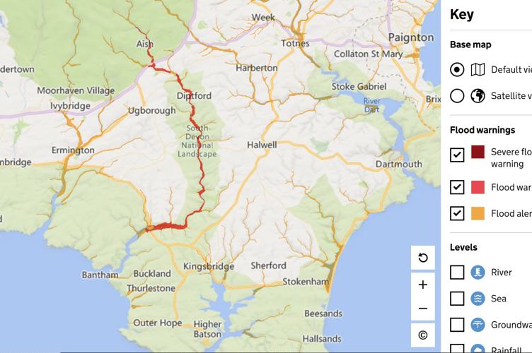 Flood Risk map - Gov.UK