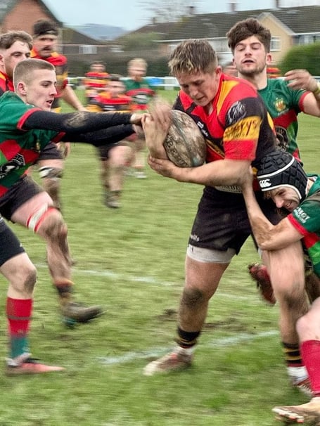Dartmouth RFC vs Honiton action