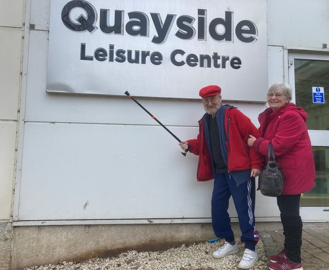 Less mobile left grounded by leisure centre lift