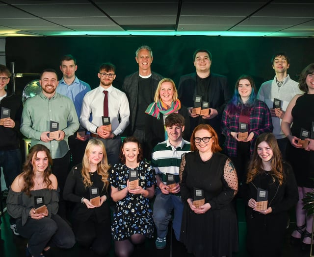 Mark Foster inspires at Plymouth apprenticeship awards