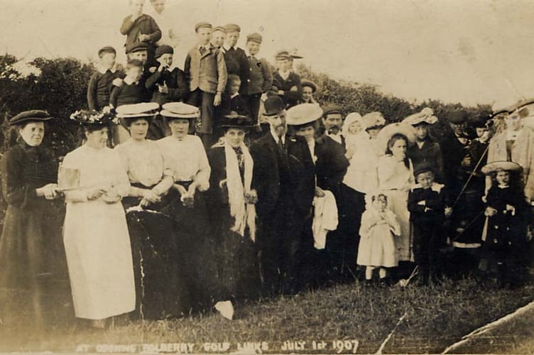 The opening of the Bolberry Golf Club on July 1 1907