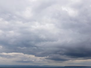 Partly cloudy for now with patchy rain tomorrow