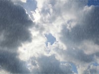 Patchy rain today turning sunnier tomorrow