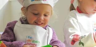 Early years cookery classes launch at Devon nurseries