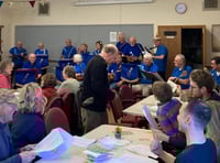 Charity event in Ugborough by Jennie Sprague