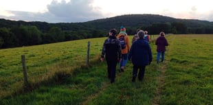 Regenerative farming tour at Old Parsonage Farm