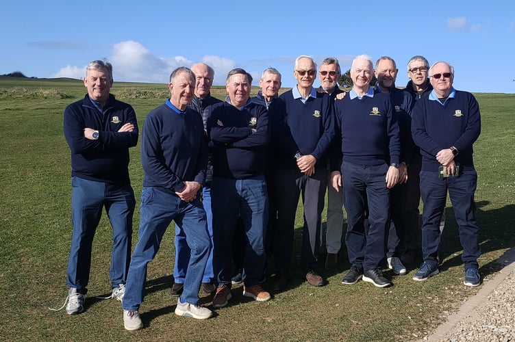 Thurlestone’s team who played the  Kedleston match last week