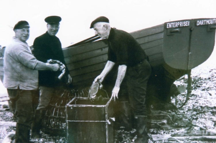 Fishermen at Hallsands